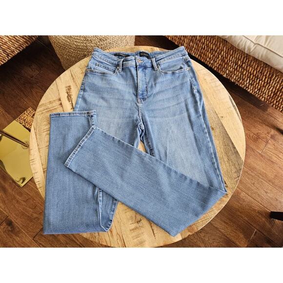 Talbots Denim Jeans Women’s Size 8 Long Tall Stretch Straight Leg - Picture 1 of 10